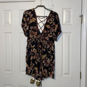 Floral Free People Romper